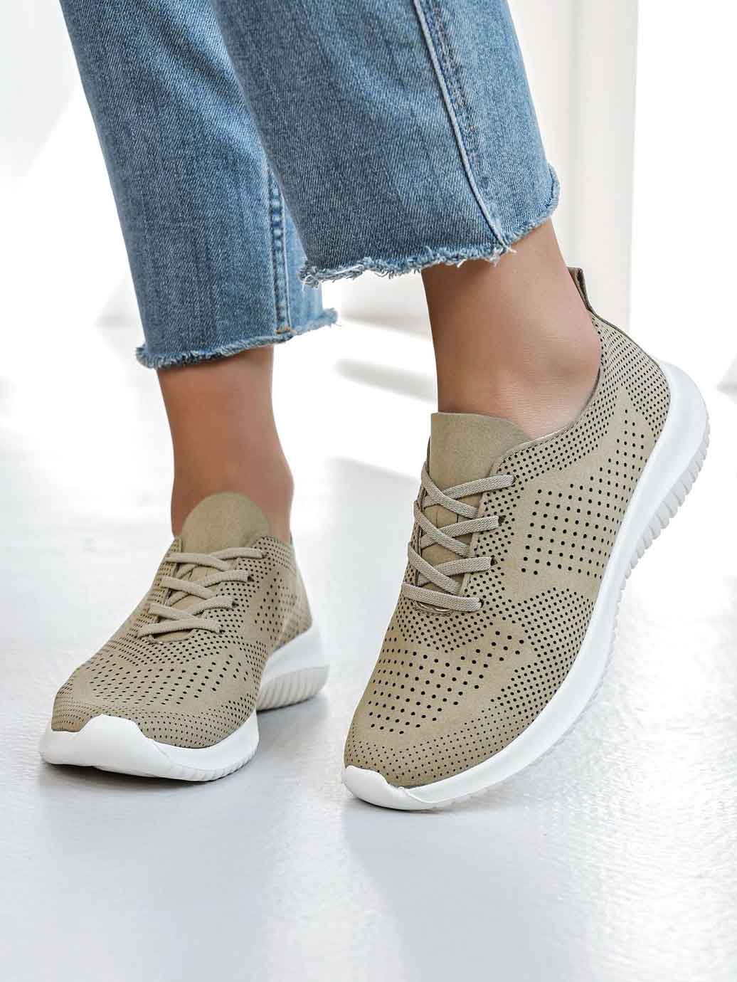 Ane - Lette og åndbare sneakers med klassisk snørelukning